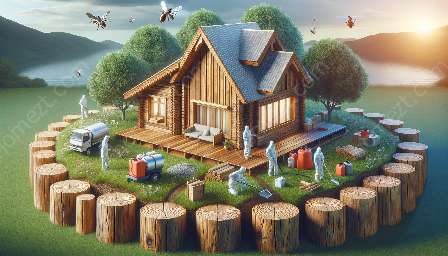 combaterea termitelor în structurile din lemn