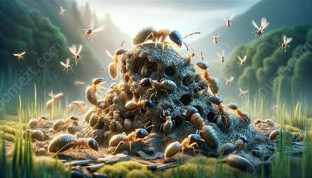 muncitori de termite