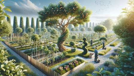 методи тренування та формування дерев і фруктових садів