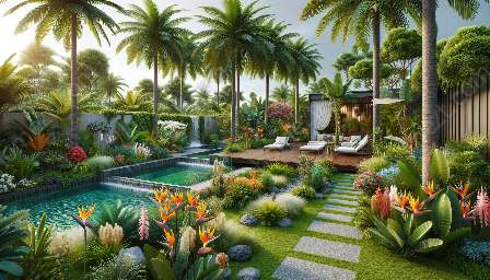 tropiska trädgårdar