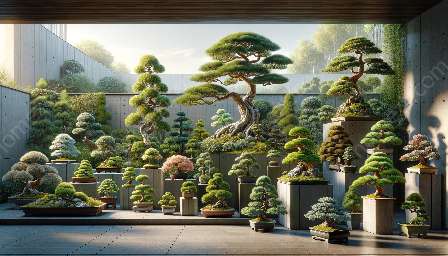 tipuri de arbori bonsai
