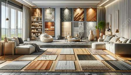 tipos de piso (madeira, laminado, azulejo, carpete)