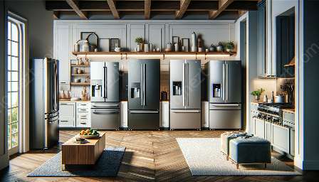 types of refrigerators