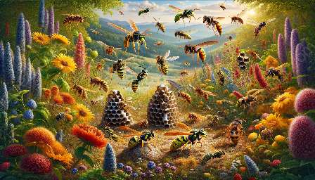 Arten von Wespen