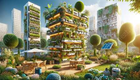 vertikalt trädgårdsarbete för hållbart boende