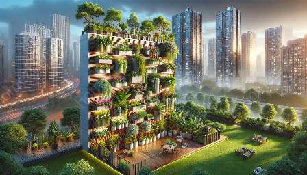 jardinagem vertical para paisagens urbanas