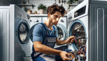 washing at drying machine