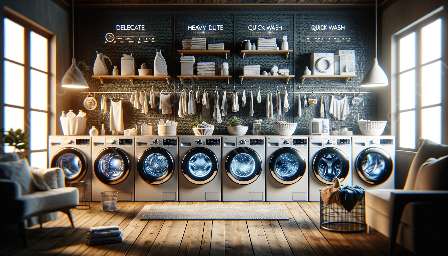 ciclurile mașinii de spălat