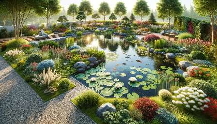 Wassergarten-Ökosysteme