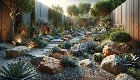 water-wise rock gardens