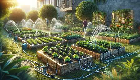 Bewässerung und Bewässerung in Hochbeeten
