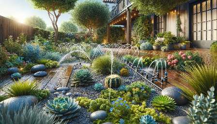 xeriscape watering techniques