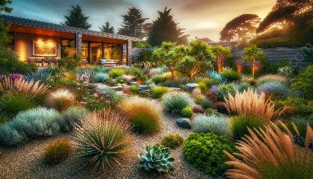 xeriscaping con plantas nativas