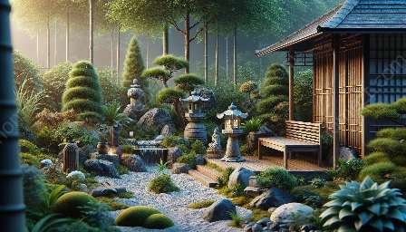 acessórios de jardim zen