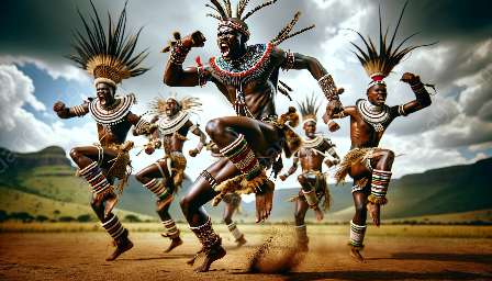 taniec zulusów